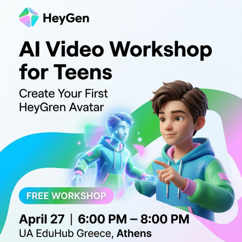 AI Video Workshop: створи свого першого AI-аватара